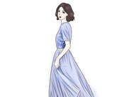 地铁上一旗袍“美女”卖萌, 旁边的妹子被迷住了, 网友:不尴尬吗?