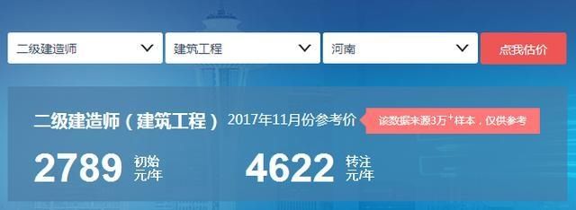二建证书价格值多少?11月最新二建挂靠价格告