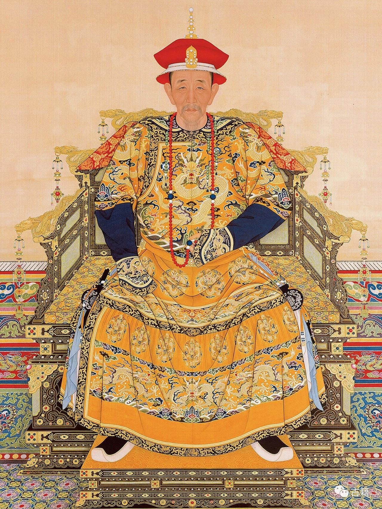 清朝历代皇帝画像
