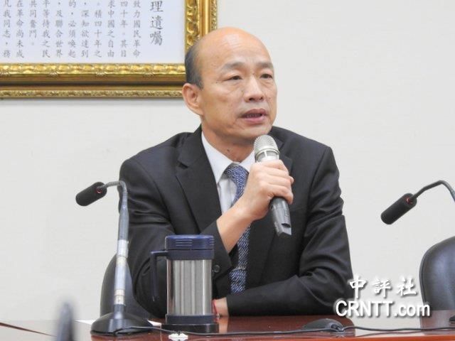 被动参与初选 韩国瑜在吴韩会后发四点声明松