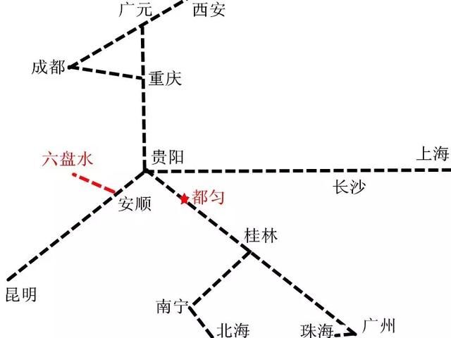 向南接衡柳线,柳南客专可到南宁北海 向北接渝贵铁路,成渝高铁可到图片