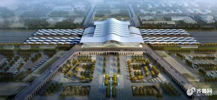 青连铁路青岛新西站提前2天完成高架层混凝土浇筑