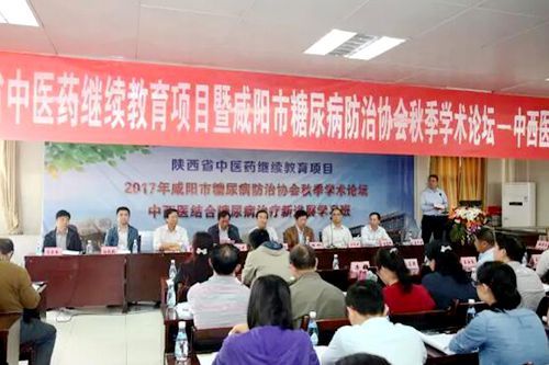 2017年陕西省中医药继续教育项目咸阳市糖尿