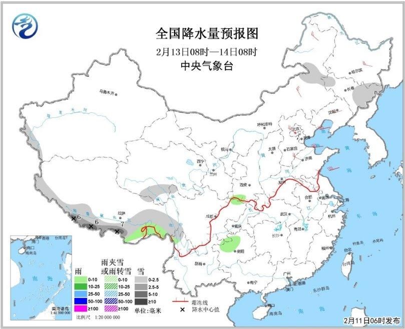 冷空气减弱全国将迎大回暖 未来三天降水较弱