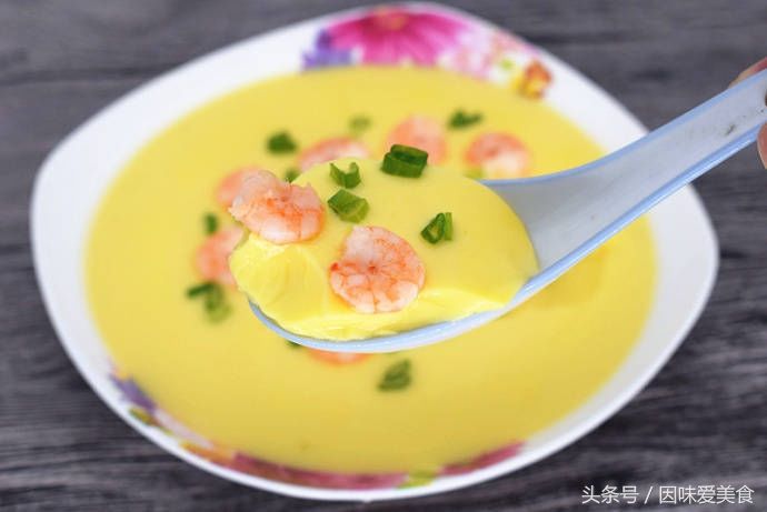 芙蓉虾仁水蒸蛋做法超级简单,营养美味~ 美食