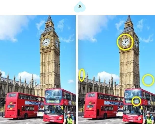 9张图，27处不同点，让你的孩子找找看!超级锻炼孩子观察力~