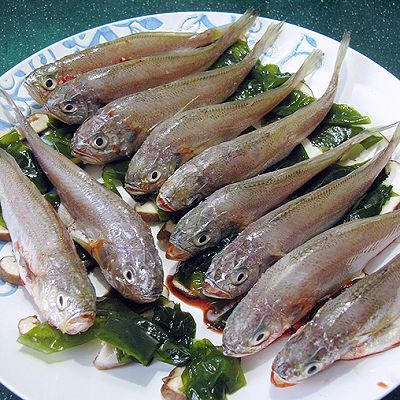 裙带菜清蒸剁椒黄花鱼