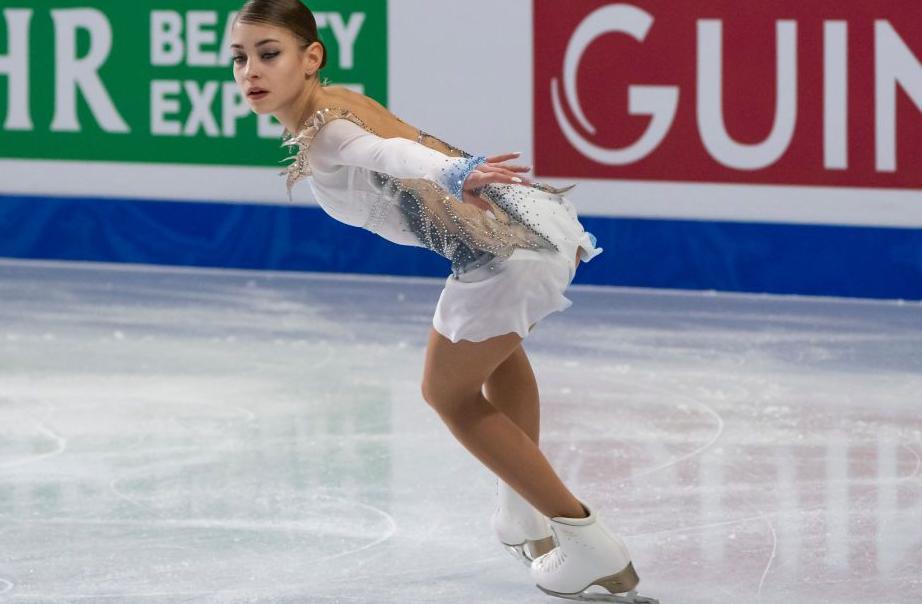 花滑总决赛青少年组女单 世青赛冠军第二新秀