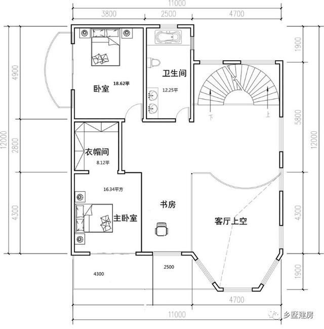 浙江小伙农村盖别墅，一层做车库漂亮又实用，主体才花35万！