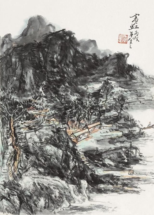 大师黄宾虹山水作品选粹