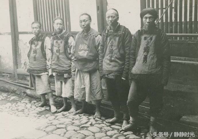 老照片，1909年的四川都江堰市，看时代变迁