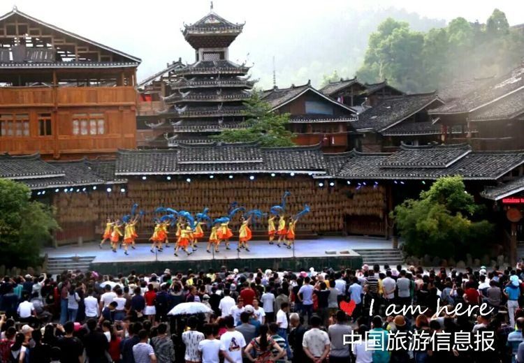 中国侗都贵州黎平肇兴谷雨节万人拥入上演五百年风俗劲爆