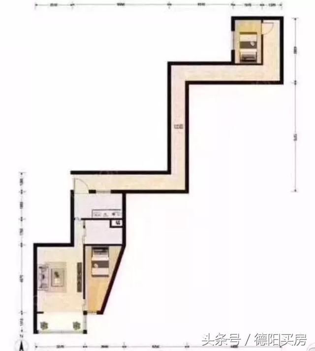 这款138的湖景阔尺三房 主卧26够不够你滚床单？