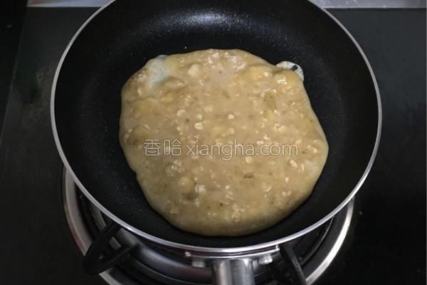 燕麦香蕉煎饼(无面粉版)