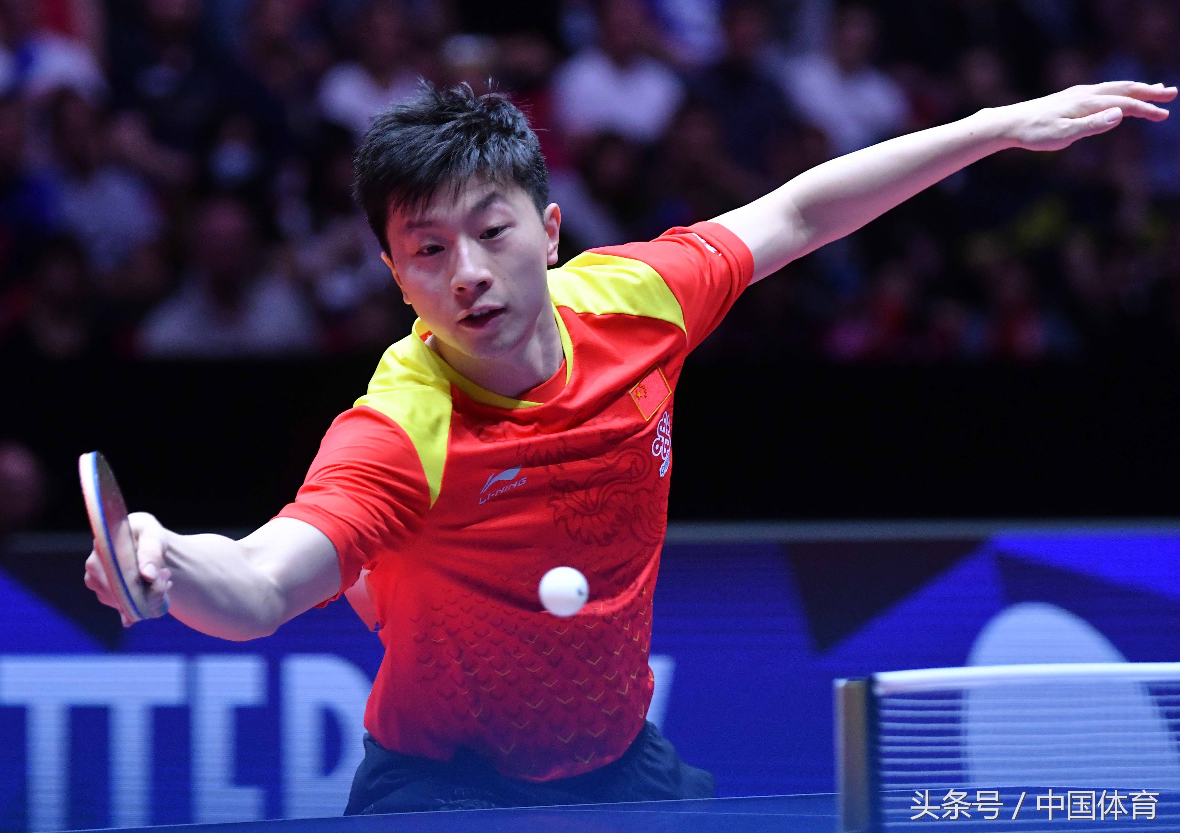 第54届世乒赛团体赛男团半决赛 中国队3比0战