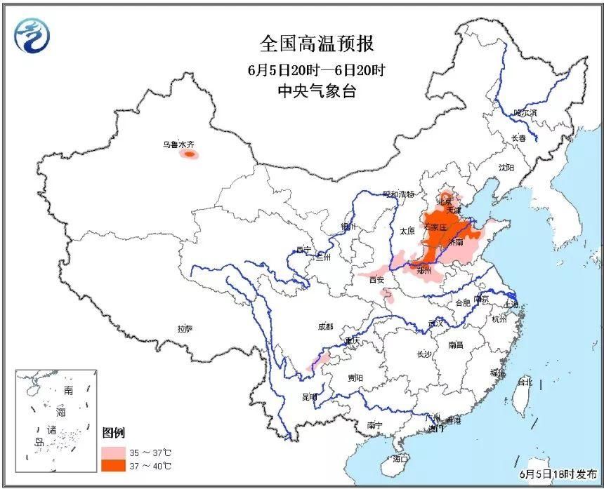 4号台风携暴雨北上逼近我国!北方局地气温突破40℃