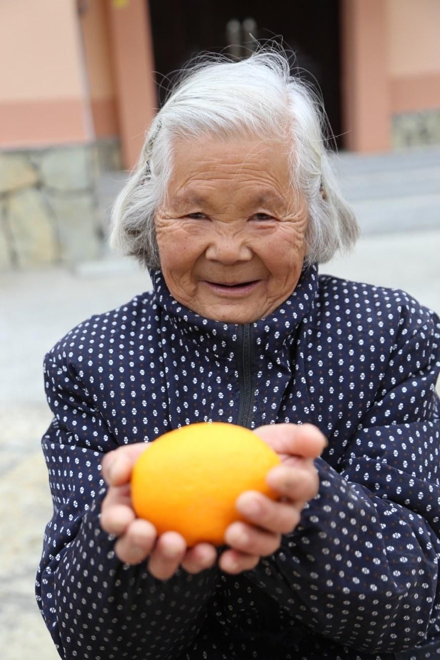 湖北宜昌:有种鹅蛋状的柑橘,叫兴山锦橙,放在家