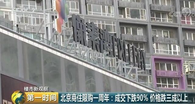 商住房被限购限售 一年价跌30% 交易量仅剩5%