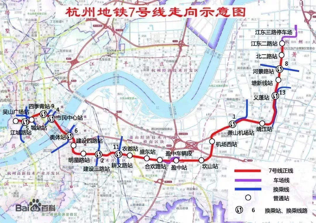 大爆发!2018年杭州9条地铁同步建设，看看你家门口有哪条?