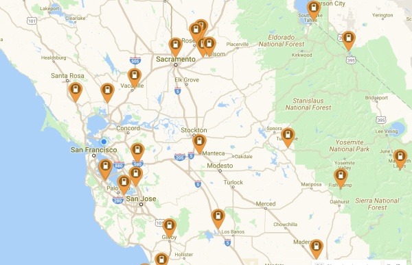 特斯拉充电范围