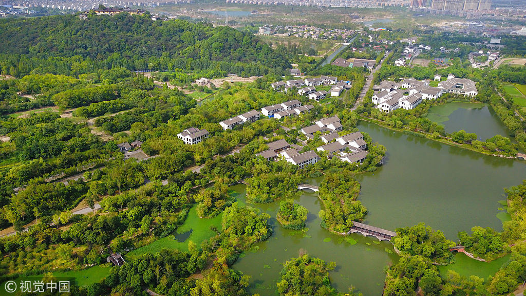 江苏南通五山及沿江生态修复进展顺利 生态景