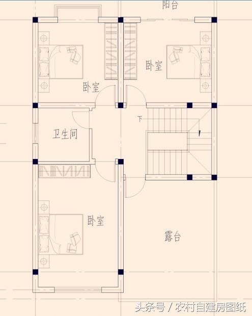 7款三层农村自建房设计，4款带堂屋，3款造价不超过30万