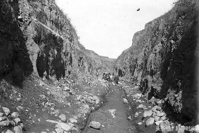 老照片，1907年法国人拍摄的山西，看那时的三晋大地是什么样子的