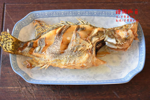 【小芒果食札】给小孙女做的菜--糖醋鳜鱼