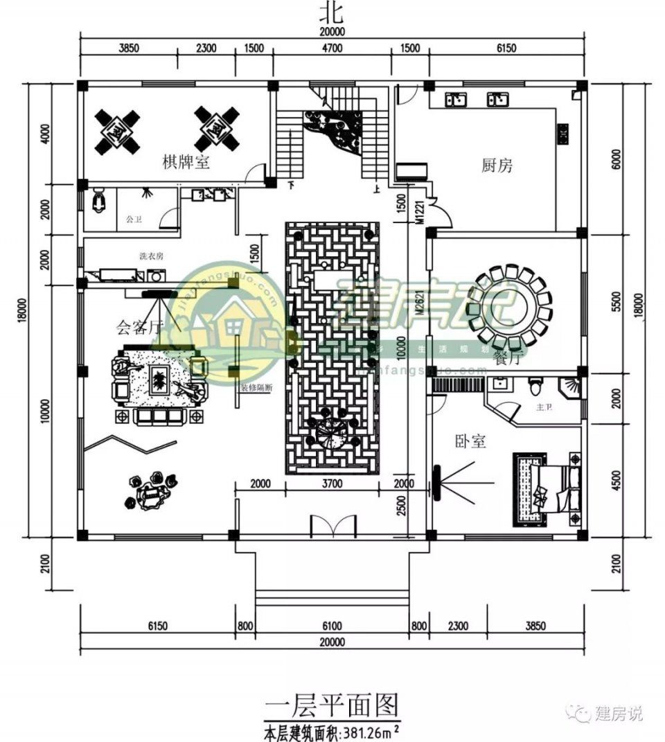 有品位的新中式别墅，农村富贵人家都这样建，财源广进!