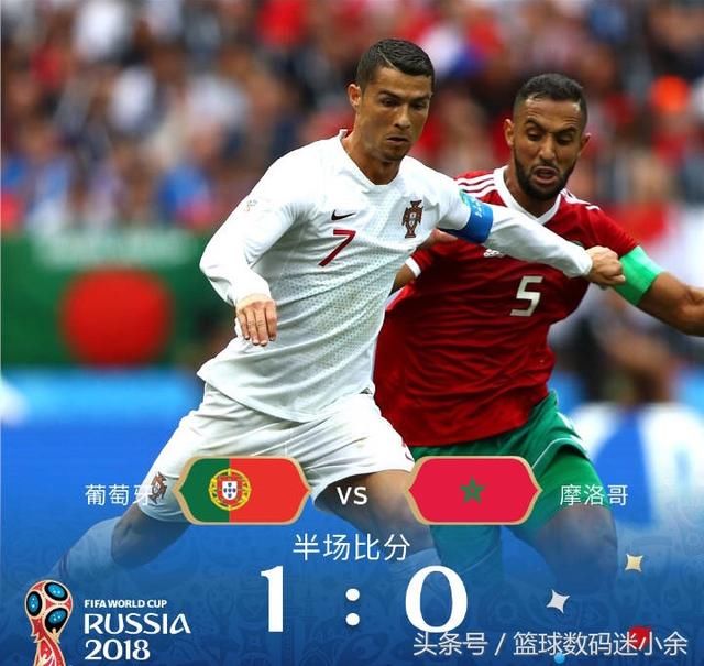 C罗头球破门,葡萄牙1-0摩洛哥