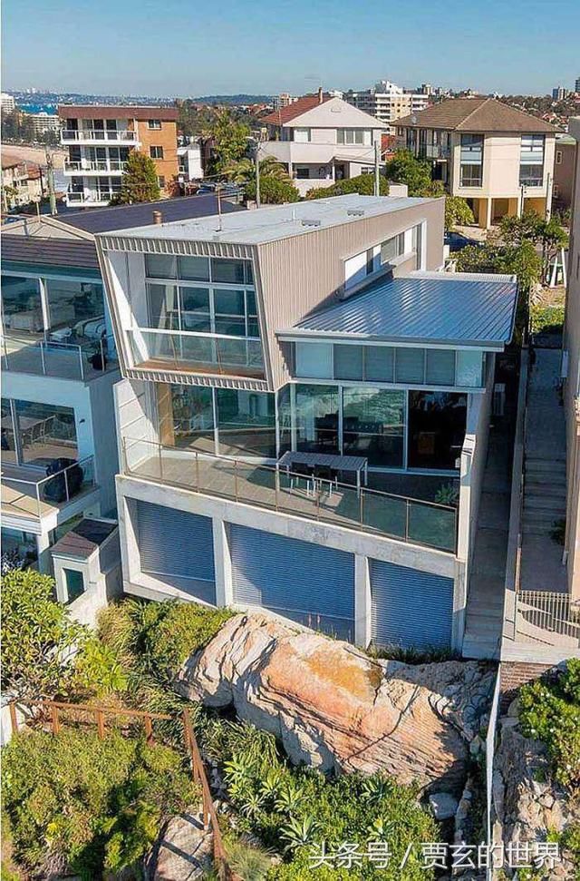 全球建筑，悉尼奢华的“节能”海景房，最大化空间，超梦幻