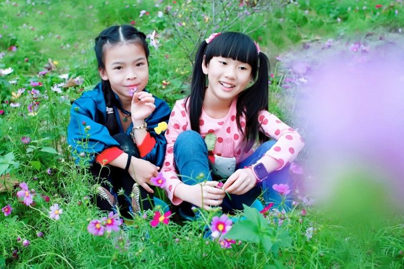 姗儿宝贝008 春天的颜色——云梯山公园踏春