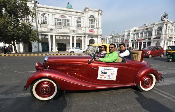 新德里第52届老爷车集会 经典汽车超炫酷