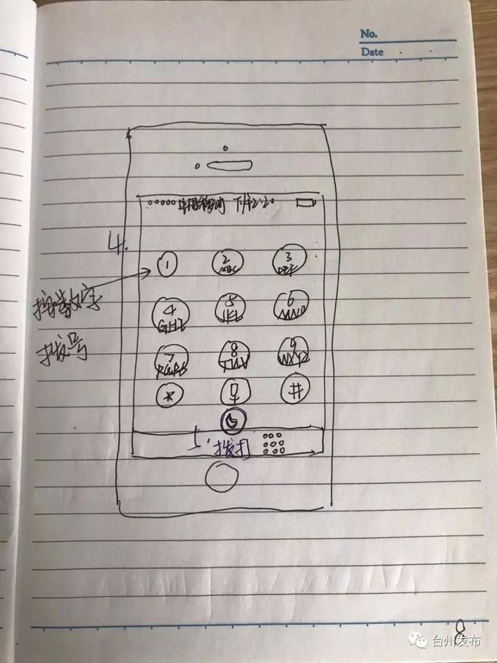 台州女孩手绘8张图教爷爷用手机,超级有爱