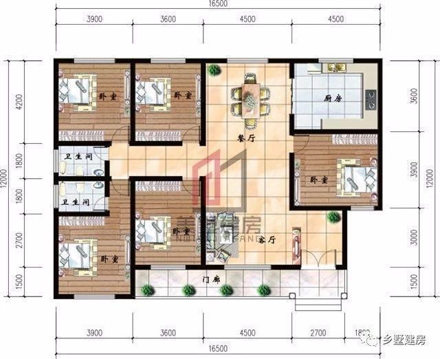 这么洋气的别墅回农村建只需15万!可以远离车马喧闹的城市了。