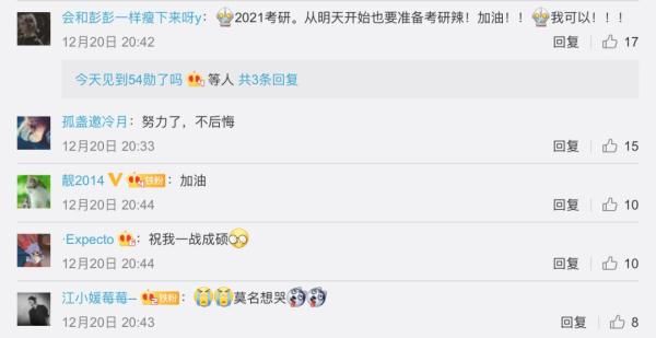 2020年考研新浪微博
