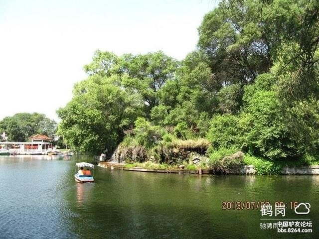 游佳木斯杏林湖公园