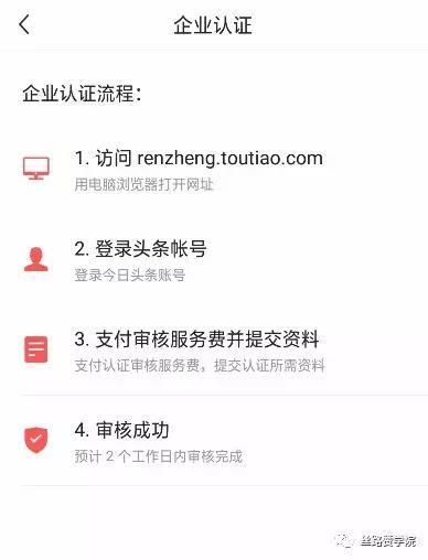 今日头条实名认证
