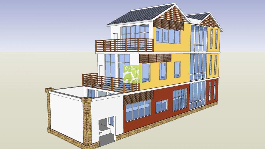 新农村自建住宅原创方案现成图纸