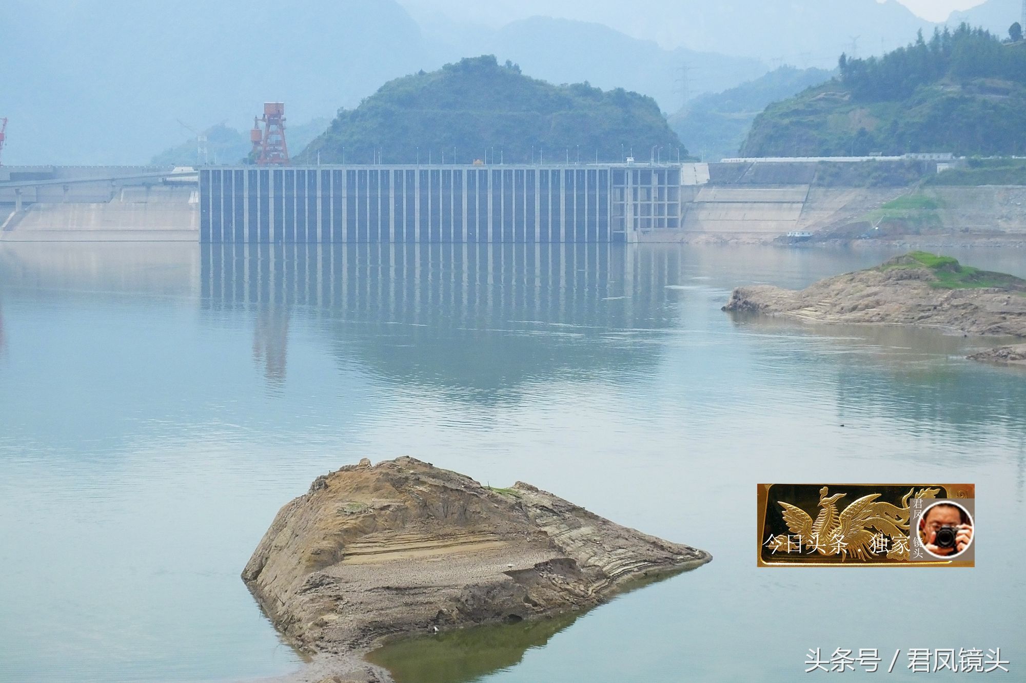 湖北宜昌:三峡水库与三峡大坝美景