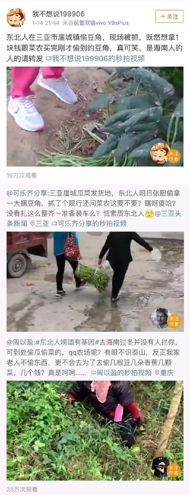 一个东北男广西偷香蕉被打事件，浅谈下东北人怎么老被吐槽