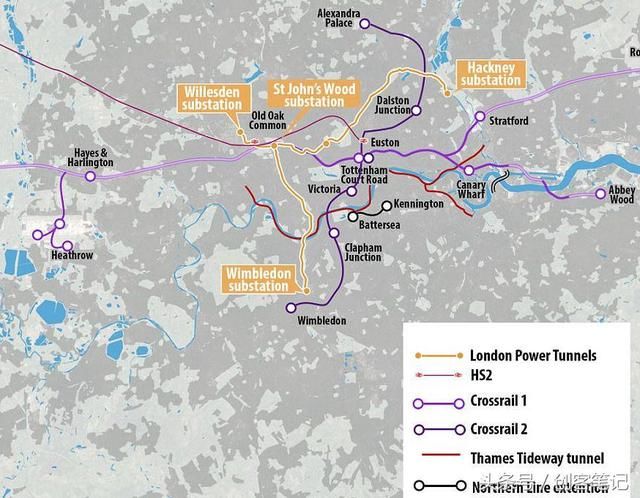 英国花7年建了一条201公里长的电力隧道，现供应着伦敦20%的电力