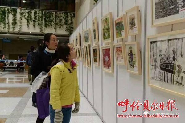 我市9幅少儿美术作品在上海图书馆展出