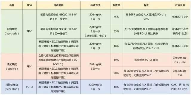 晚期肺鳞癌患者该如何选择PD-1药物?