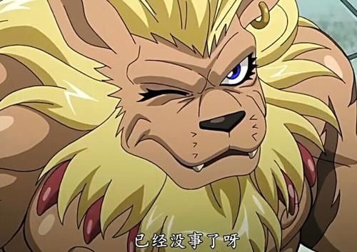 狮子兽是数码宝贝中最特别的一只 登场必死直