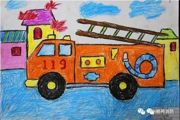郑州市公安消防支队开展少年儿童消防绘画大赛