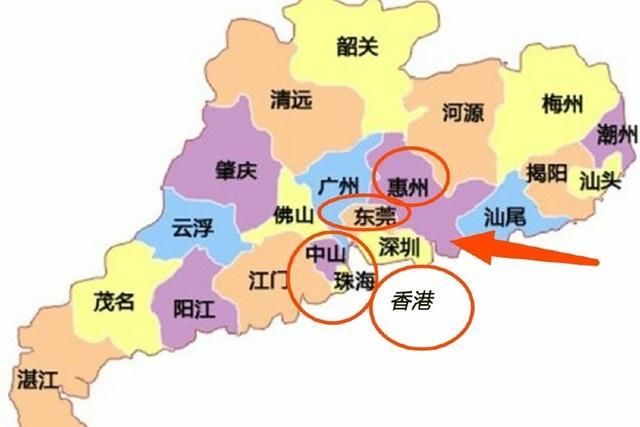 被香港、东莞、中山、惠州所“围困”的一座城市，是座国际化城市