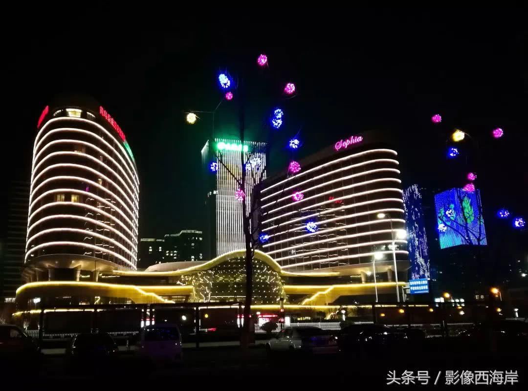 这个冬天,青岛西海岸的夜景亮了!