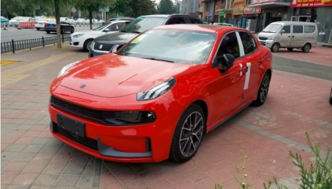 外观造型个性十足 曝领克03实车谍照