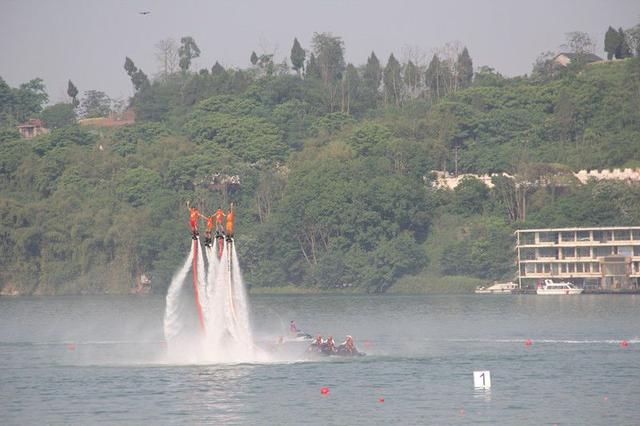 第二届全国青年运动会皮划艇静水预赛在广安市